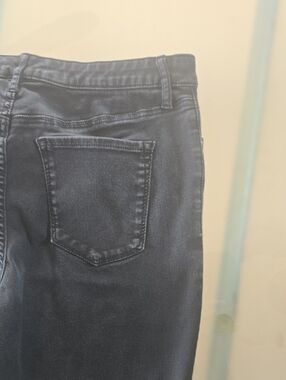 Adia Women's Skinny Jeans in Black Wash